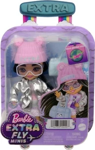 Barbie Extra Minis Travel Doll with Winter Fashion, Barbie Extra Fly - Picture 1 of 4