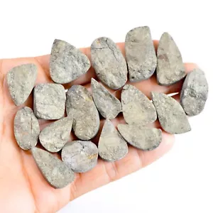 17 Pcs 580 Cts Natural Pyrite Druzy Mix Shape Gemstone Lot 18x16 31x15 mm #2650 - Picture 1 of 4