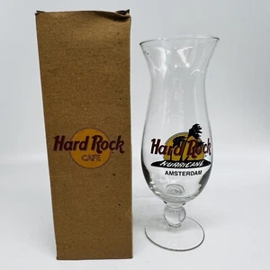 Hard Rock Cafe Hurricane Amsterdam Cocktailglas Neu im Karton 9,25 Zoll - Bild 1 von 3