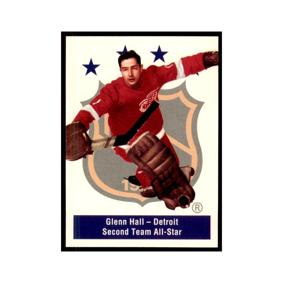 1994 Parkhurst Missing Link Glenn Hall Detroit Red Wings #141 - Image 1 of 3