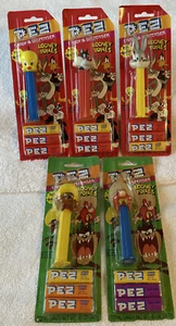 Juego de 5 tarjetas PEZ LOONEY TUNES Sylvester Bugs Piolín Yosemite Sam Speedy - Imagen 1 de 24