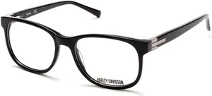 Harley Davidson HD0546 Black 001 Optical Plastic Eyeglasses Frame 53-17-140 546 - Picture 1 of 1