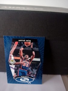 1998-99 UD Choice Patrick Ewing Star Quest Blue Insert Card # SQ 18 