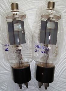 Lot of 2 pcs G811=811A Power Direct Heated Triode Tubes NOS Tested