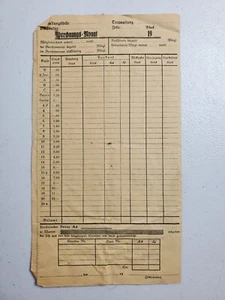 Vintage German Monthly Reports - Picture 1 of 3