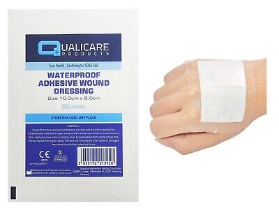 Waterproof - Adhesive Wound Dressings Sterile - Cuts & Wounds -Transparent • 18.47£