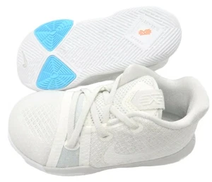 NUEVO NIKE KYRIE 3(TD) SLIP ON VINTAGE 2016 869984-101 marfil blanco azul - Imagen 1 de 6