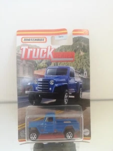 Matchbox Truck Series Willys Jeep Pick Up Pickup 4X4 come nuovo su blister - Foto 1 di 3