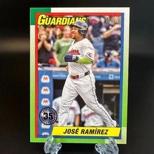 2025 Topps Series 1 Jose Ramirez 1990 Baseball 35th #T90-51 Cleveland Guardians - Picture 1 of 2