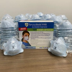 Nuovo Spectra Shield 9900 riutilizzabile NEXERA Medical 24 maschere viso uso fino a 28 giorni - Foto 1 di 3