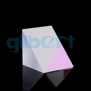 50x50x50mm Optical Glass Triangular Lsosceles K9 Prism With Reflecting Film - Picture 1 of 6
