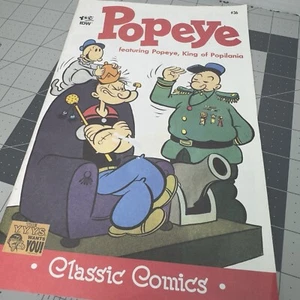 Popeye Classic Comic #36 Bud Sagendorf Dell Comics - Bild 1 von 8