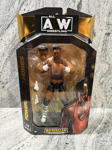 AEW Unrivaled Collection POWERHOUSE HOBBS Series9 #78 All Elite Wrestling Figure Cover