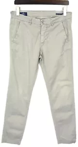 EM'S OF MAISON'S Trousers Men's (EU) 48 Chino Stretch Patterned Zip Fly - Picture 1 of 7