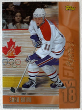 1998-99 Topps Mystery Finest Bronze Hockey Saku Koivu #M18 Montreal Canadiens