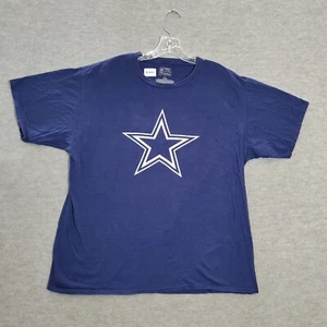 Dallas Cowboys Men Shirt XL Blue Logo Fanatics Ezekiel Elliott 21 Short Sleeve - Picture 1 of 8
