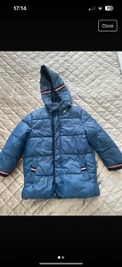 Boys Mayoral Coat Navy Age 5 - Picture 1 of 2