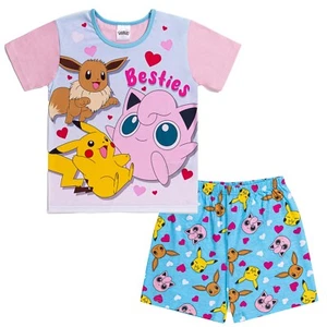Pokémon Girls Pyjamas | Pikachu & Eevie PJs | Pokemon Gift for Girls - Picture 1 of 8