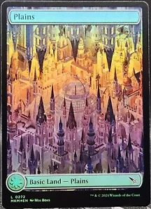 Plains #0272 MTG: Murder at Karlov Manor Foil Land *Buy 2 Get 1 - Picture 1 of 3
