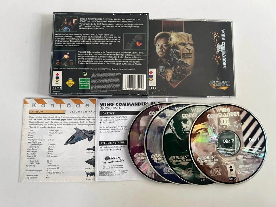 Wing Commander III Heart of the Tiger für Panasonic Real / 3DO - Bild 1 von 1