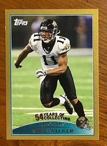 2009 Topps Football Gold /2009 MIKE WALKER #78 Jags - Picture 1 of 2