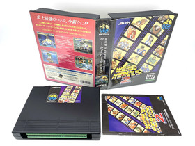 Neo Geo AES  World Heroes 2 ROM Cartridge ADK Cartridge Tested from Japan