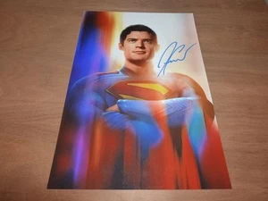 DAVID CORENSWET signed 12X8 photo SUPERMAN + COA - Picture 1 of 2