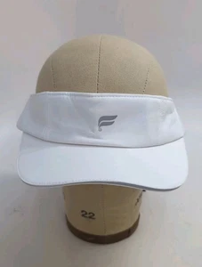 Fabletics The Fundamental Visor Activewear Sweat Wicking Hat Classic White - Picture 1 of 8