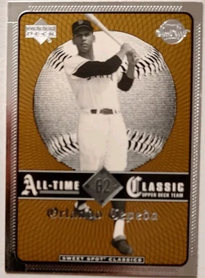Orlando Cepeda Upper Deck All-Time Sweet Spot Classic 2002 # 62 Foto 1 de 4