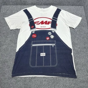 FMF Ronnie Mac Latzhose Herren weiß T-Shirt Motocross Mx Dirt Bike #69 Gr. Medium - Bild 1 von 9