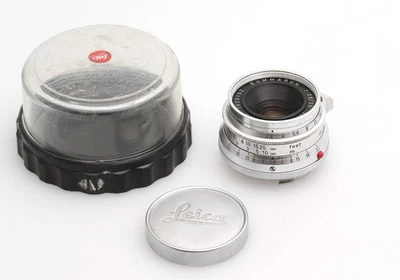 Leica Leitz Wetzlar Summaron 2.8/35 mm No.1629152 year 1958 for the Leica M - Image 1 of 4