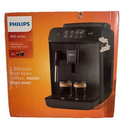 Philips 800 Series Máquina de Espresso Completamente Automática con Espumador de Leche Nueva Foto 1 de 4
