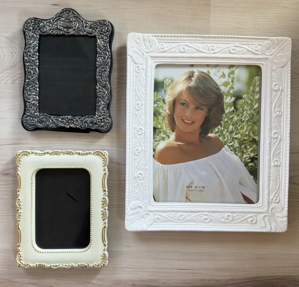 Vintage Lot Cottagecore Country Romantic Picture Photo Frames Gallery 8x10 & 4x6 - Image 1 of 4