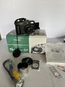 Vintage Canon PowerShot G2 4.0MP Digital Camera with Accessories - Picture 1 of 8