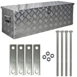 Truckbox Deichselkasten D100 inkl.Montagesatz Aluminium Deichselbox Trucky - Bild 1 von 2
