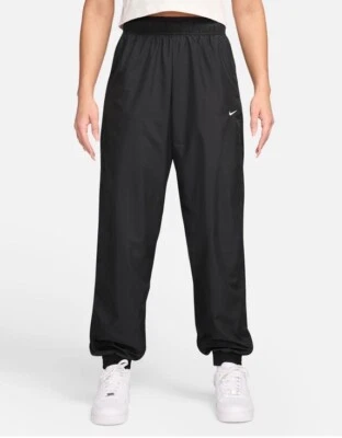 $65 Nike Women’s Mid Rise Oversized Joggers- Black- Large -New Tags - Image 1 of 4