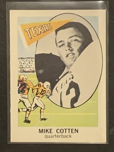 1961 Nu-Card Set-Break #180 Mike Cotton NR-MINT PACK FRESH CRISPY