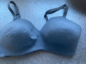 Wacoal 852189 How Perfect Bra Wire-Free Lined T-Shirt size 38D Black - Picture 1 of 4