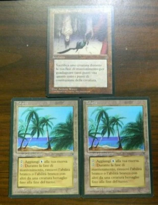 MTG Italian Legends Life Chisel & Tolaria x2 Uncommons LP - Excellent - Image 1 of 2