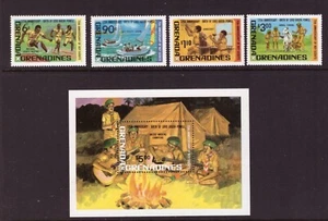Grenada Grenadines 1982 Scouts set mint MNH stamps - Picture 1 of 1
