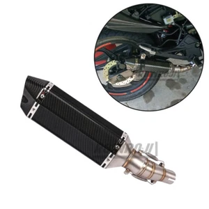 Motorcycle Exhaust Systerm Pipe Dual Outlet Muffler 2'' Tube For Lifan KPR 200 - Picture 1 of 7