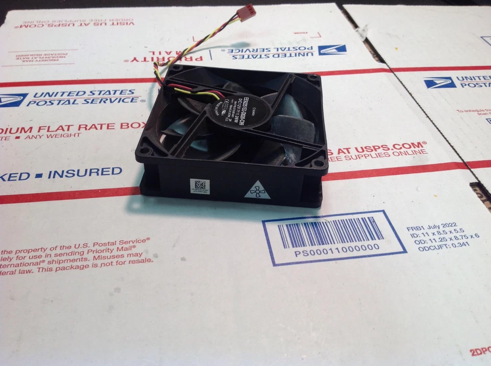 Dell OptiPlex 390 3010 3020 MT XPS Vostro Rear Case Cooling Fan X755M 0X755M - Image 1 of 1