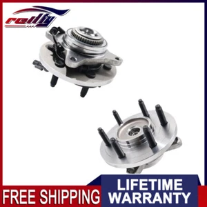 Pair Front Wheel Bearing Hub for 2006-2008 Ford F-150 Lincoln Mark LT 4WD 6Lugs - Bild 1 von 10