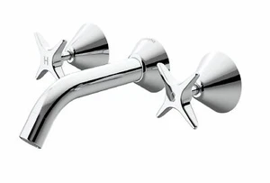 Caroma ELEGANCE II BATH SET Water Saving, Cross Handles, CHROME *Aust Brand - Picture 1 of 1