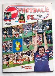 ALBUM IMAGES PANINI - FOOTBALL 85 division 1 division 2 - VIDE - TRES BON ETAT - Imagen 1 de 3