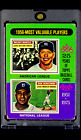 1975 Topps 1956 MVPs #194 Mickey Mantle / Don Newcombe HOF Vintage Baseball Card