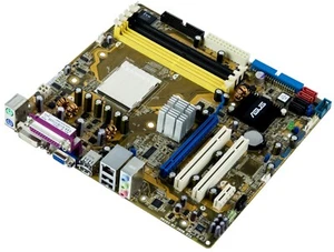 ASUS M2A-VM Socket AM2 4x DDR2 2x Pcie 2x PCI Matx Motherboard - Picture 1 of 2