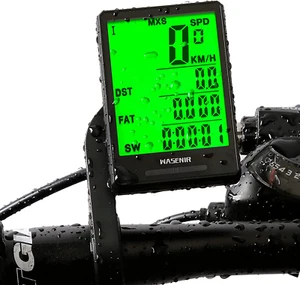 CONTACHILOMETRI TACHIMETRO BICI WIRELESS SENZA FILI IMPERMEABILE BICICLETTA MTB - Foto 1 di 12