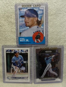 Topps Archives 1963 2022 diseño Bobby Witt Jr. Rookie RC #89 + 2022 Prizm # 33 + - Imagen 1 de 5