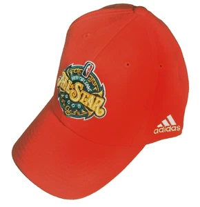 2008 New Orleans Embroidered Logo All Star Adidas Bright Red Cap Hat One Size - Picture 1 of 4